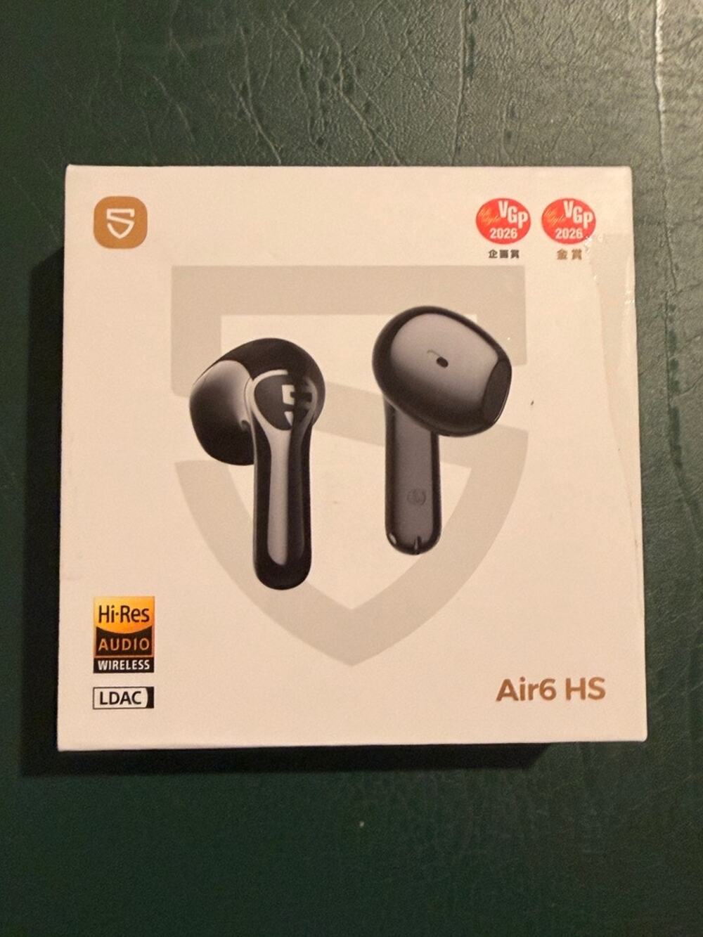 SoundPEATS Air6 HS LDAC Hi-Res Wireless Earbuds - Black